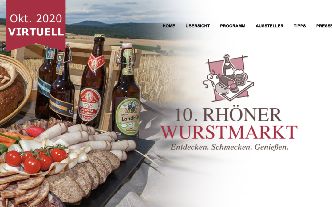 Rhöner Wurstmarkt findet virtuell statt
